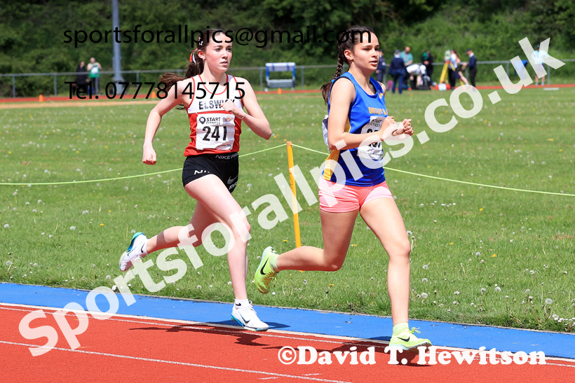 1500 metres, 2026 North Eastern Track and Field Champs, Shildon, County Durham. Photo: David T. Hewitson/Sports for All Pics
